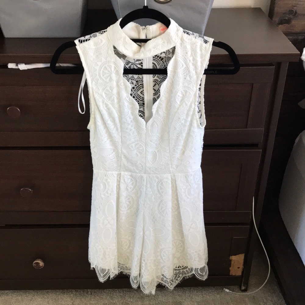 White Romper